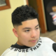 Joe Black Barbershop haircut in Houston