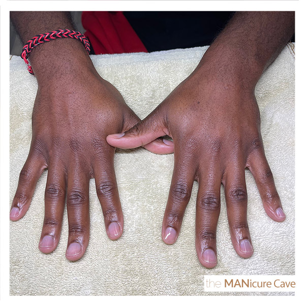 The MANicure Cave | Men's Pedicures & MANicures Houston, TX | Joe Black