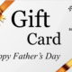 Joe Black Barbershop Fathers Day Gift Card